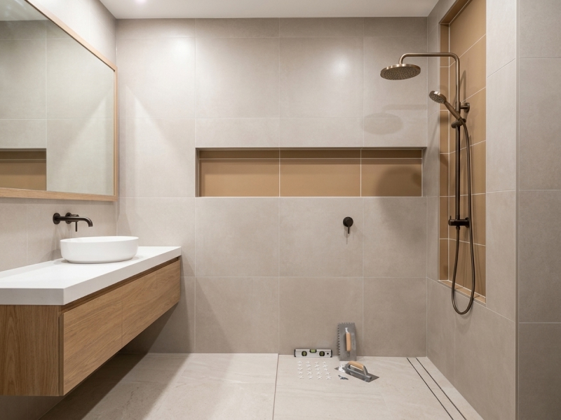 Badrumsrenovering & ombyggnad
